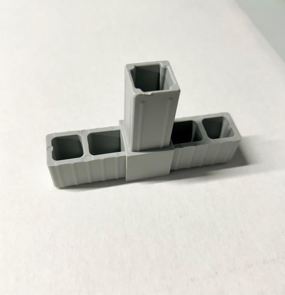 3 Way Aluminium Connector (T)