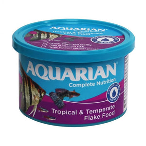 Aquarian Tropical and Temperate Flake Food 13g