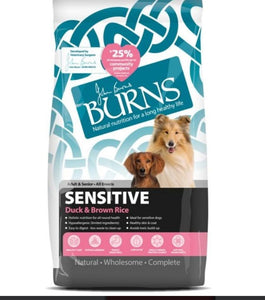 Burns Sensitive - Duck & Brown Rice (12 KG)